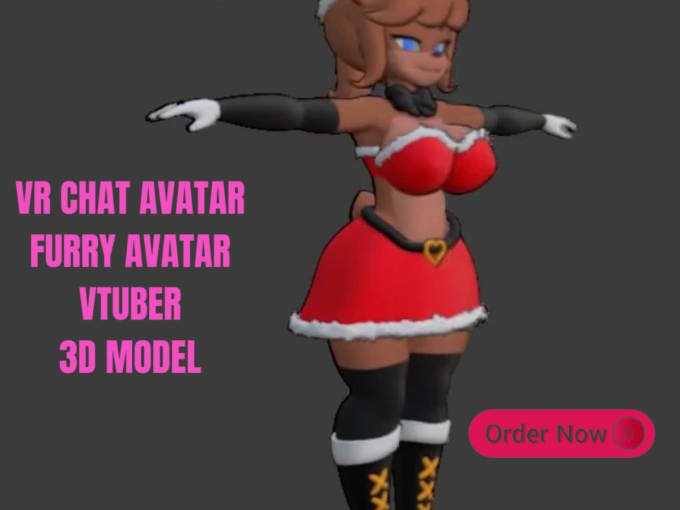 Do Custom Vr Chat Avatar Vtuber 3d Model Furry Avatar Nsfw Vr