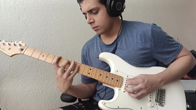 record electric guitar for your project