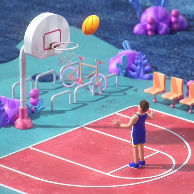 do 3d character animation
