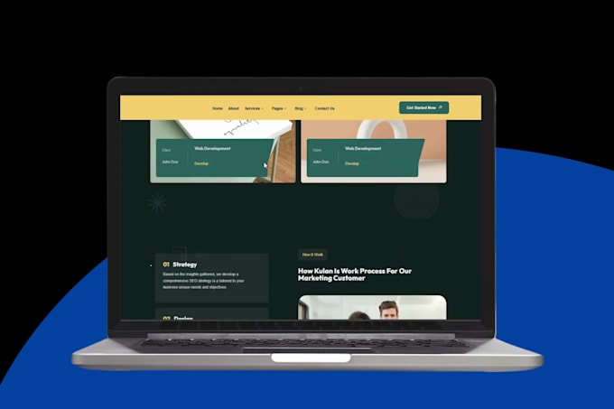 develop a kickass modern website for your business