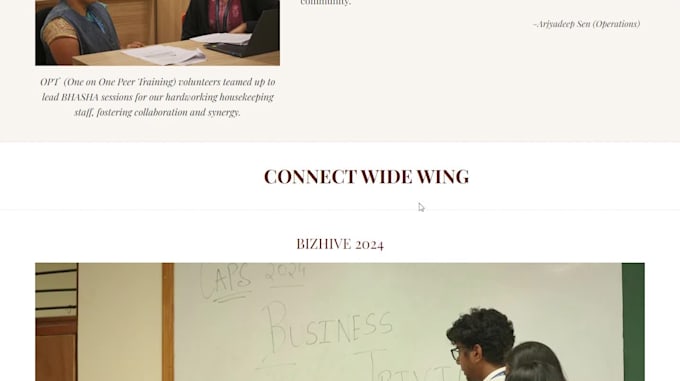 create websites for you
