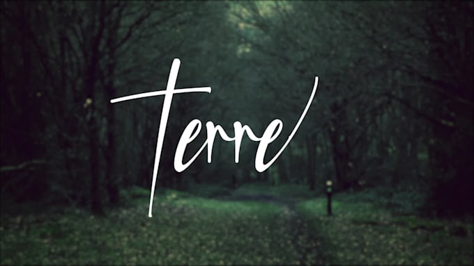 create an elegant signature logo and animation