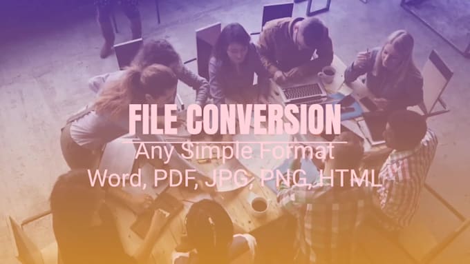 convert your files to any format PDF word excel jpg png epub