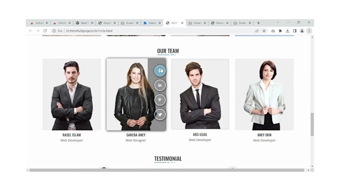 Design modern responsive website with html css bootstrap 5 by Kowsin ...