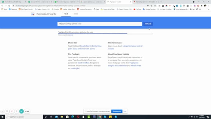 speed optimize your wordpress site