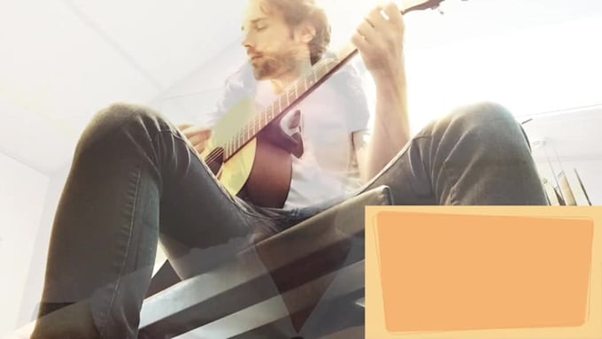 record a full acoustic guitar background for you