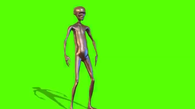 Howard The Alien Green Screen