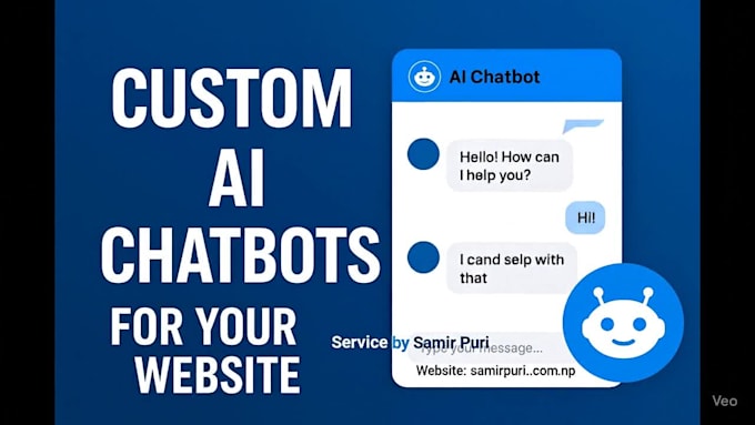 create an ai powered chatbot for websites and apps