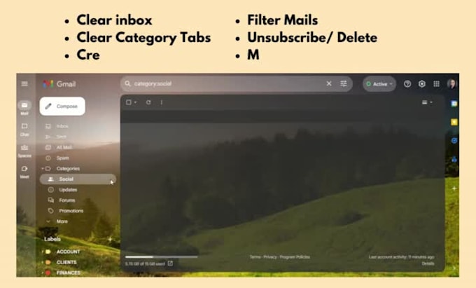 organize your gmail account