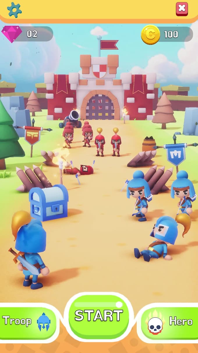create low poly 3d environments for games, unity and more