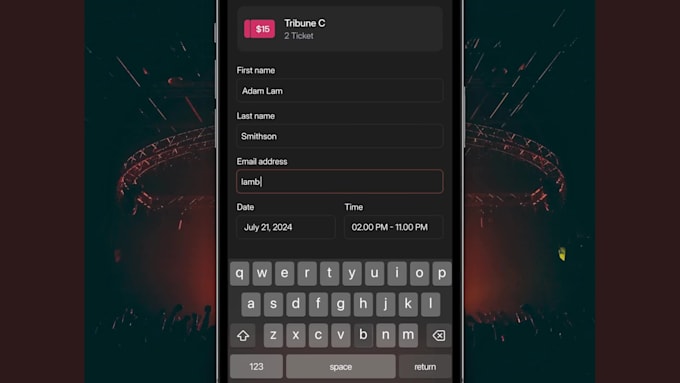 Develop custom event booking app ,ticket reservation app, event ...