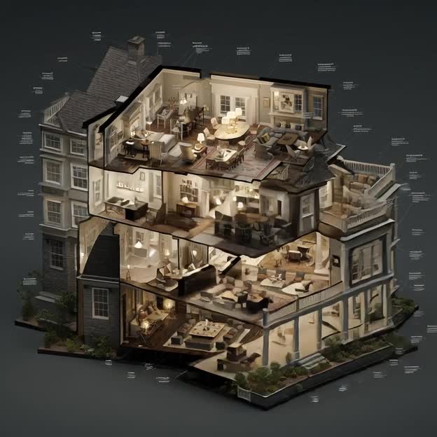 Create 3d interior and exterior designs by Micromastery | Fiverr