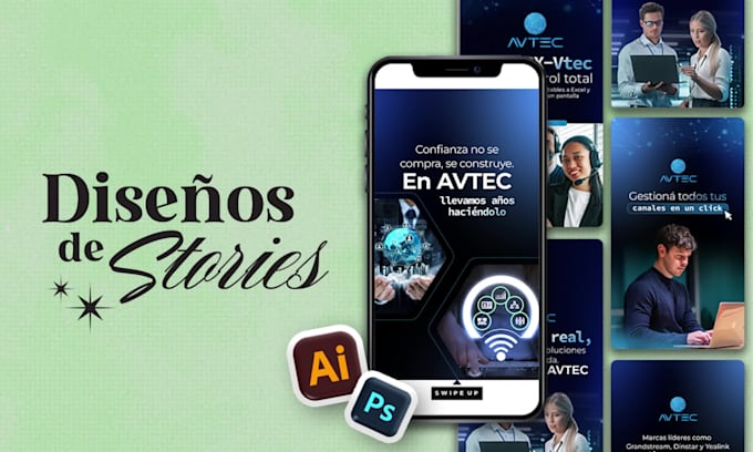 crearé diseños para tus redes sociales