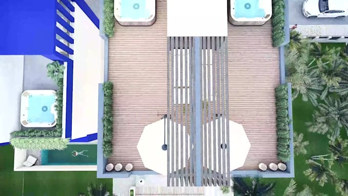 create home interior and exterior video walkthrough