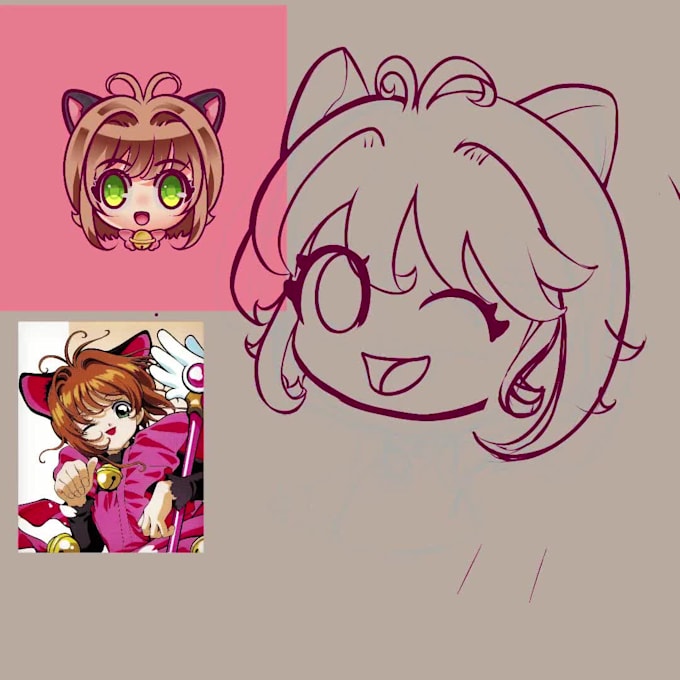 kawaii chibi portrait cute