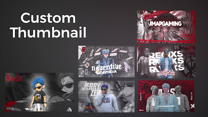 Make thumbnail design for youtube or stream by Titan_atha | Fiverr
