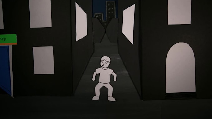 create attractive cutest paper cutout stop motion animation