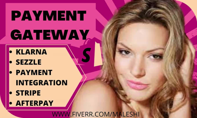 integrate klarna stripe, sezzle, paypal any payment gateway to shopify store