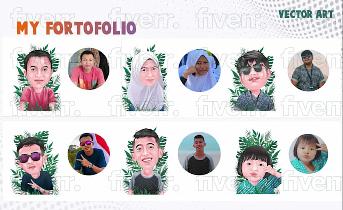 draw cute caricature from your photo 6 hours