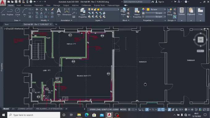 Design and draw heating and plumbing with 2d autocad by Holuwaphemy20 ...