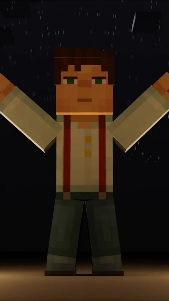 Make minecraft animation for your youtube, create 3d animation by ...