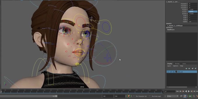 Prepare 3d character wonder dynamic, 3d character rigging, face rig ...