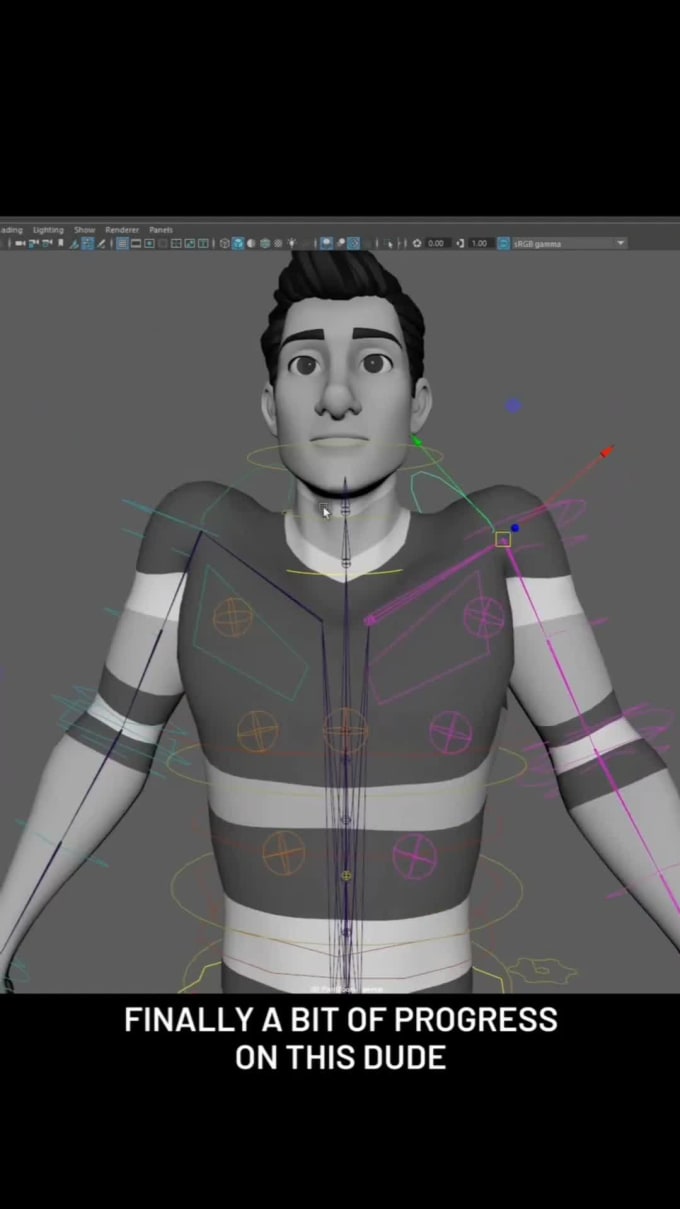 3d Character Rigging Character Animation Rig Custom Vrchat Avatar By Ivyjude Fiverr 