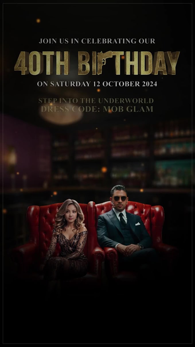 design birthday invitation anniversary invitation