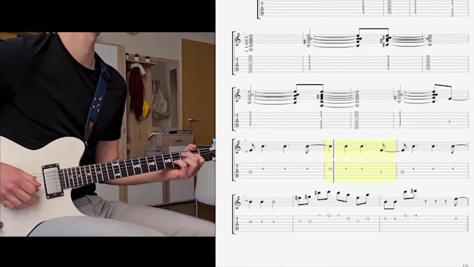 create tailor made guitar tabs for your chosen songs