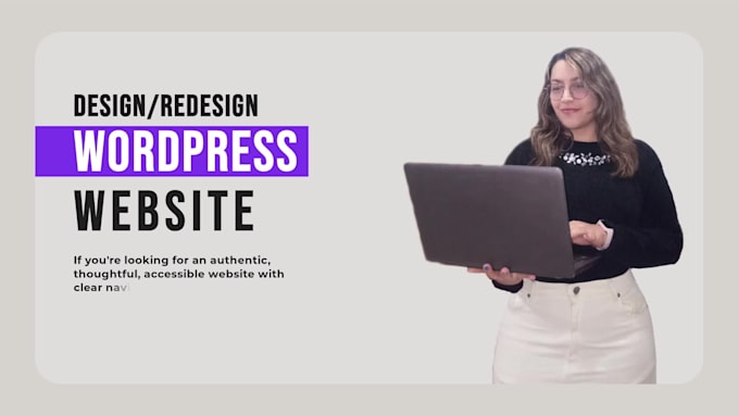 create your wordpress site with authentic and functional design