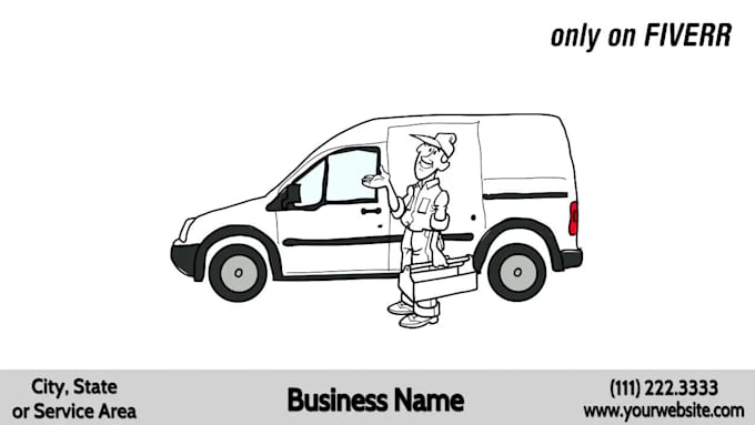 Top 10! I will make this garage door repair powerful whiteboard video  for $5