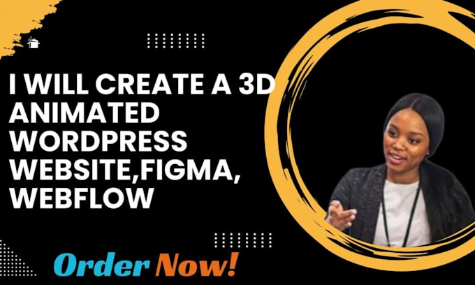 Create stunning animated interactive 3d website for your business using ...