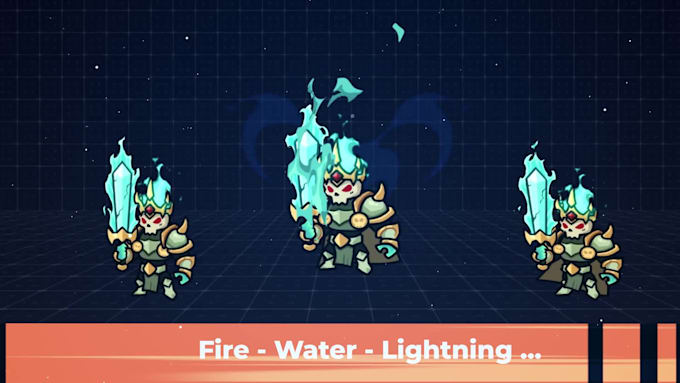 create all the effects in the game