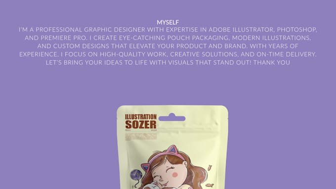 design premium pouch for you