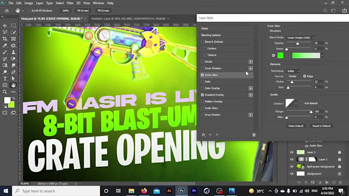design youtube free fire thumbnail at cheap price
