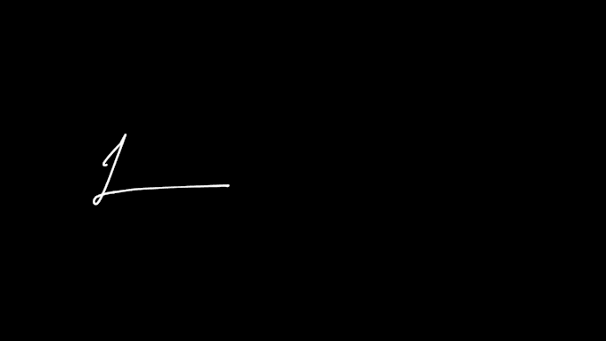 customize signature logo animation