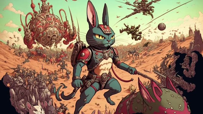 Hot Review! I will create stunning art and illustrations using midjourney ai