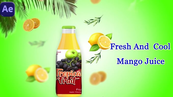 create motion graphics ,animated food ads, animated promos to promote your brand