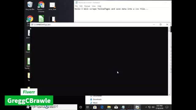 do a python web scraper for any website