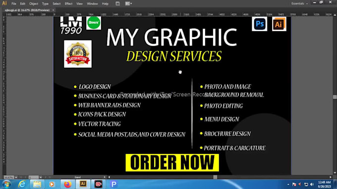 design professional and modern logo in 24 hours