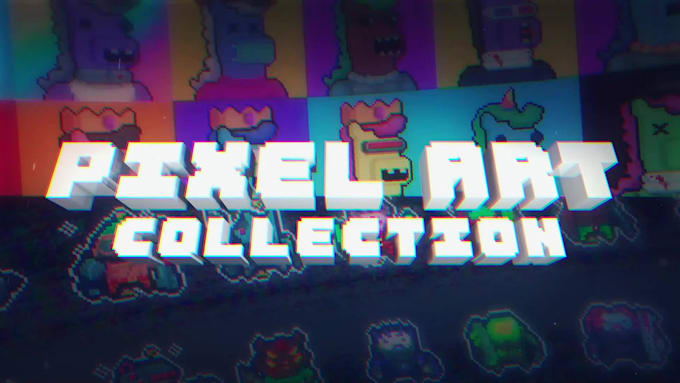 create custom pixel art nft collection