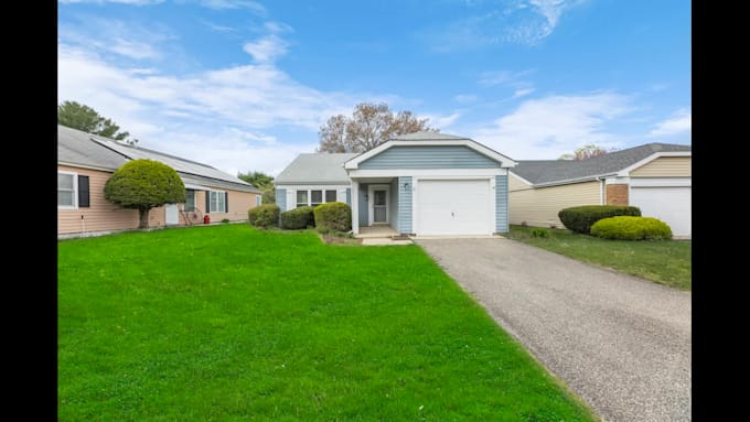 convert real estate photos from day to dusk, twilight