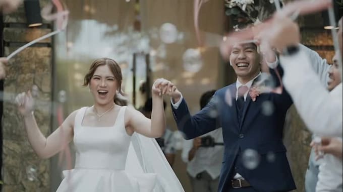 do cinematic wedding video with storytelling