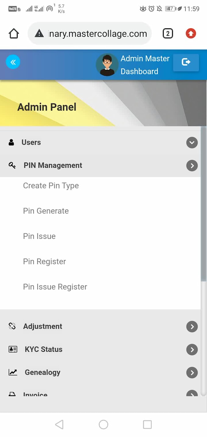 deign and build MLM website and mobile app