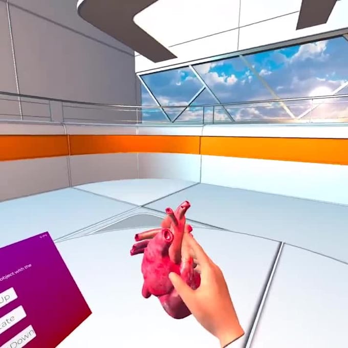 develop VR virtual reality training for meta quest in unity