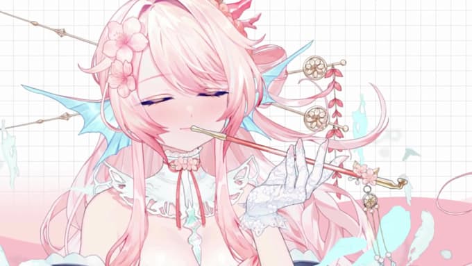 design and rig a professional 2d vtuber model with live2d cubism