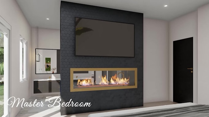 do interior and exterior rendering and animation walkthrough