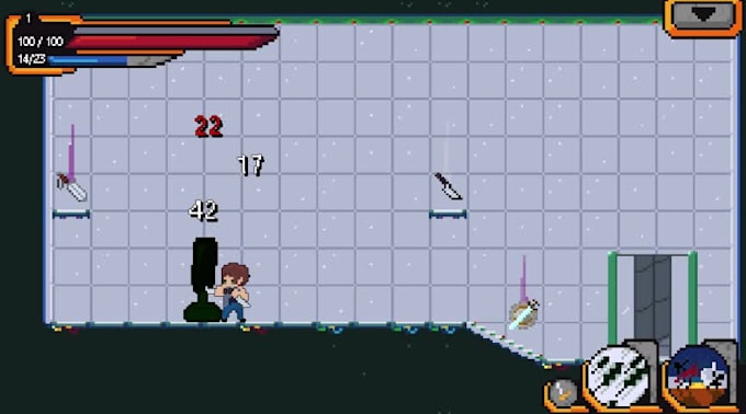 create pixel art characters and animations