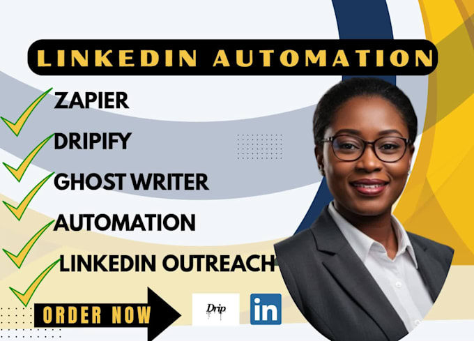 do profile optimization and outreach automation for quality b2b lead generation