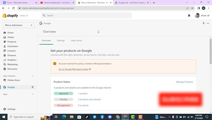run google ads performance max for shopify dropshipping store